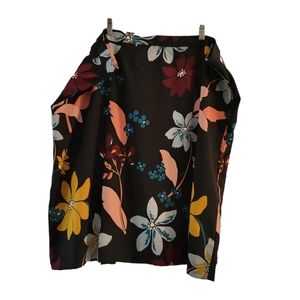Who What Wear Skirt Large Floral Sz 26W